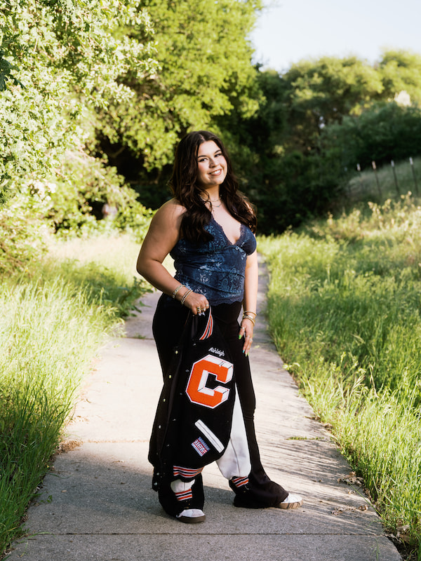 High school senior portrait